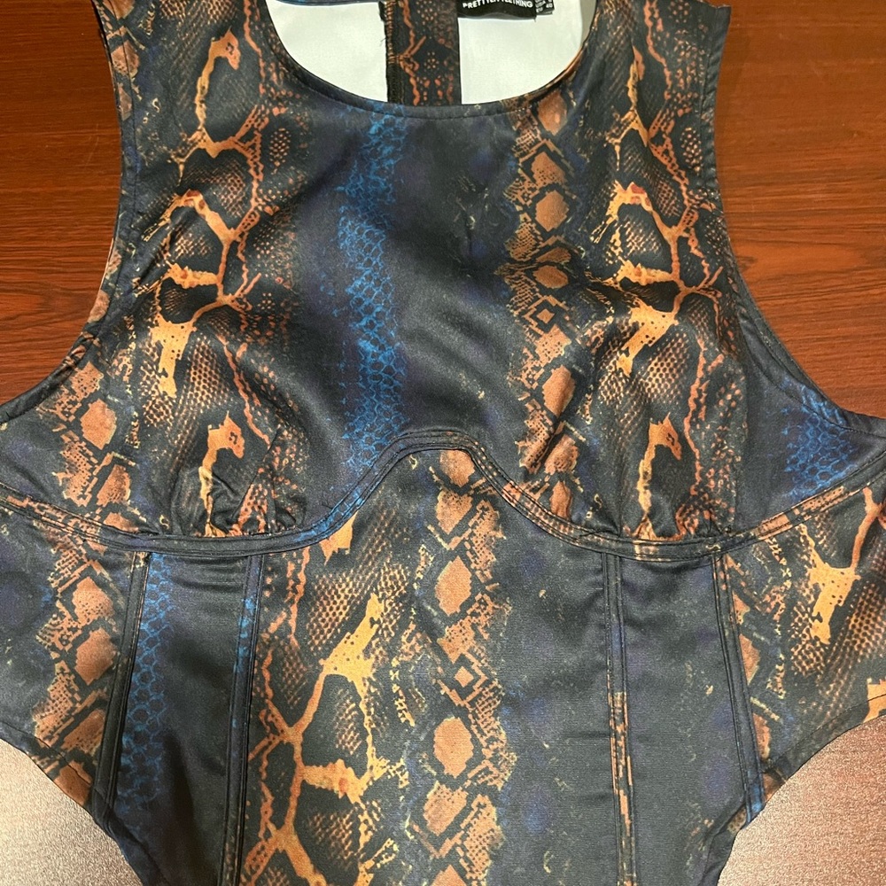 Corset looking top